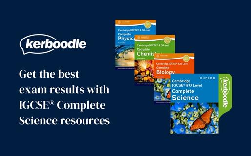 Cambridge IGCSE® & O Level Complete Science resources