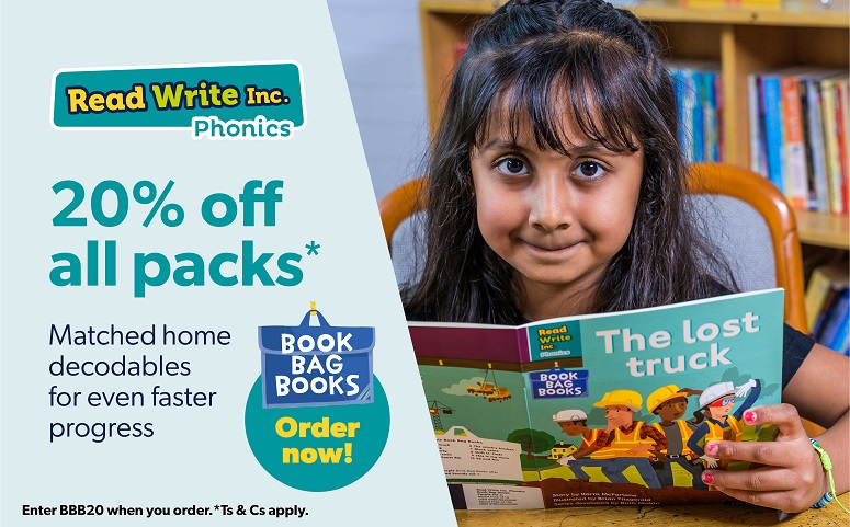 Save 20% on Read Write Inc. Phonics Book Bag Book Packs