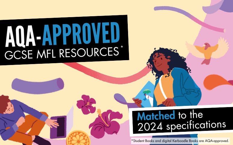 The only AQA approved MFL resources for the 2024 specifications