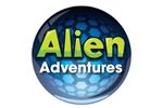 Alien Adventures logo, a series of fun reading books for primary school children