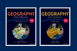 Image of the new Geography Edexcel A Level & AS second edition book covers.