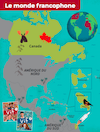 Free A1 Francophone world poster from Vif the new KS3 French course