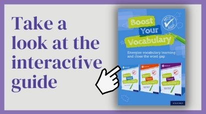Back to school English Transition Get It Right: Boost Your Vocabulary interactive guide