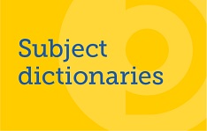 Subject Dictionaries