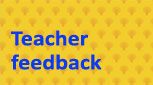 teacher feedback
